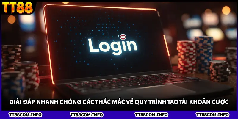 Giải đáp nhanh chóng các thắc mắc về quy trình tạo tài khoản cược
