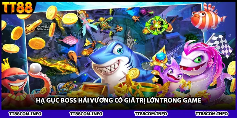 Hạ gục boss Hải Vương có giá trị lớn trong game